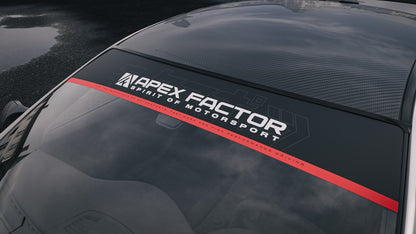 Windshield banner - Apex Factor Logo (Air release)