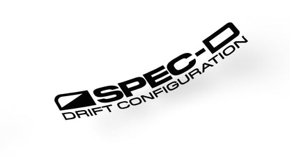 SPEC-D - diecut decal