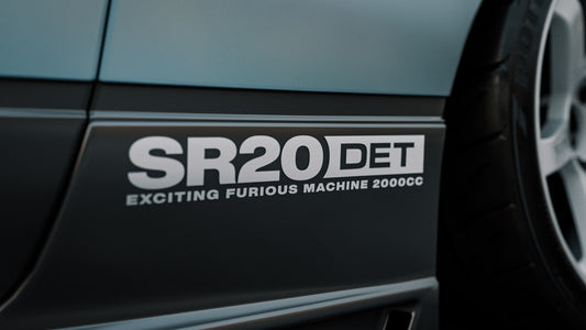 SR20DET - diecut decal