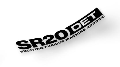 SR20DET - diecut decal