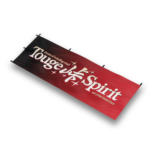Touge Spirit logo nobori flag