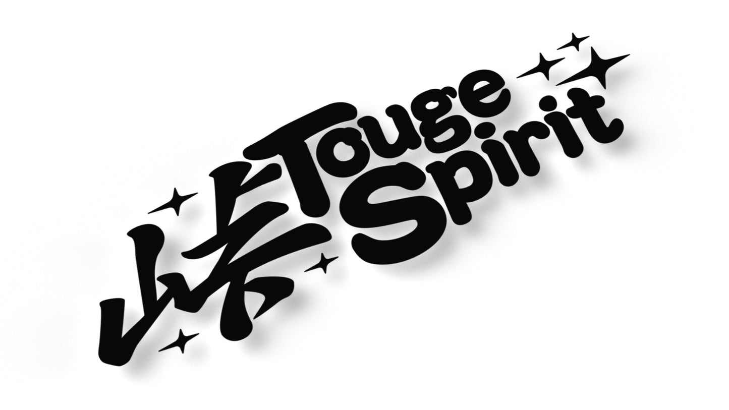 Touge Spirit old school logo - diecut decal